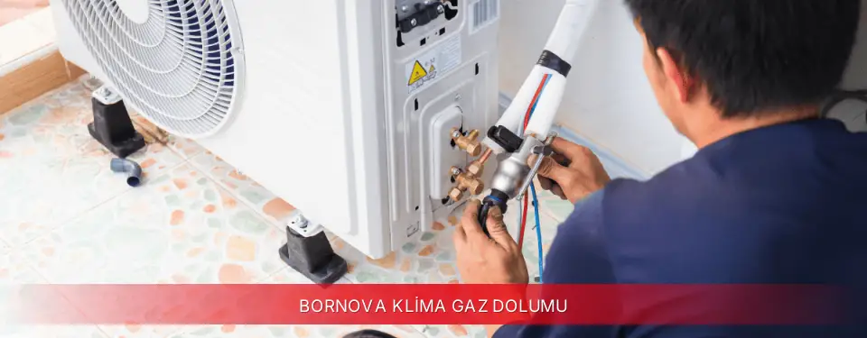 Bornova İlçemi ECA Klima Gaz Dolumu